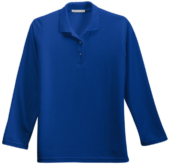 Ladies Long Sleeve Polo Shirt – SCRUB HUB